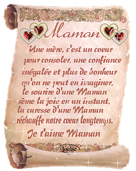 je taime maman infiniment